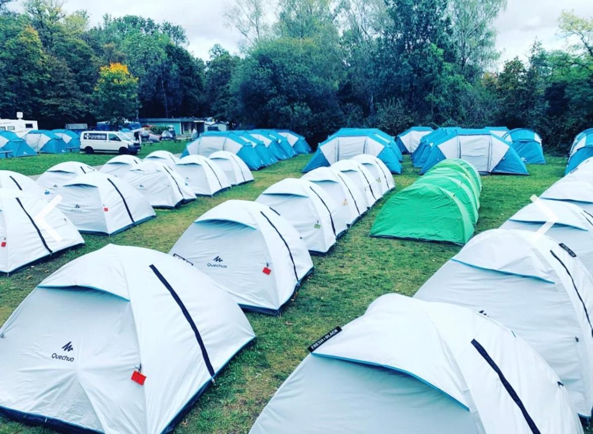 Hotel Allyouneed Oktoberfest Camping München Exterior foto